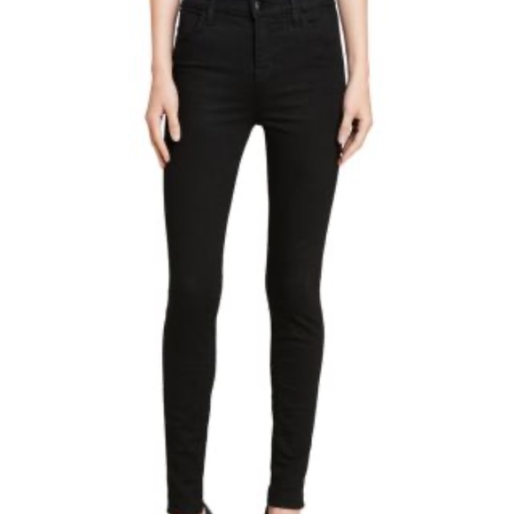 J Brand Maria High-Rise Super Skinny Jeans in Vanity Size 23 - Picture 4 of 11